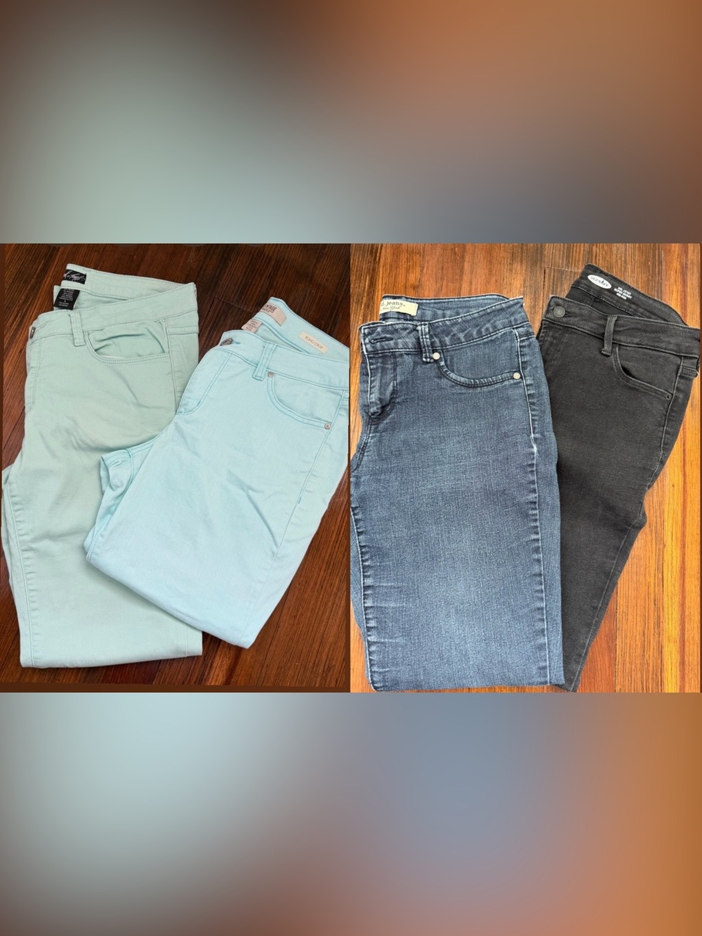 women’s jeans, bundle of 4
